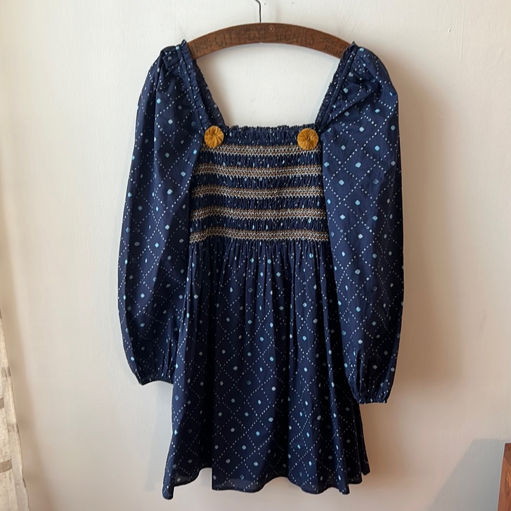 Figue Peony Boho Smocked Dress.  Size Medium.